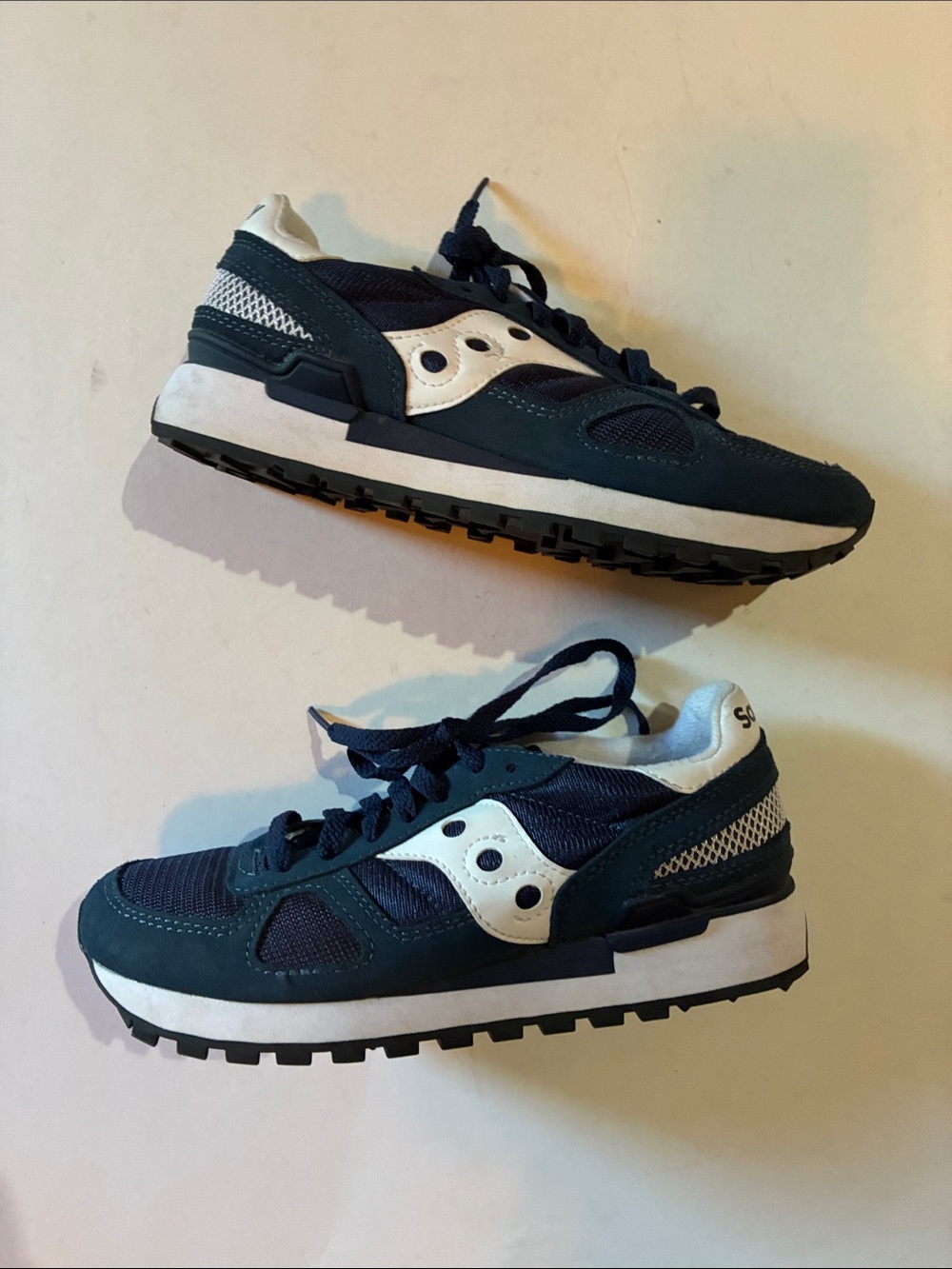 Saucony Shadow Navy Sneakers
